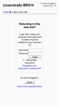 Mobile Screenshot of elearn.brg14.at